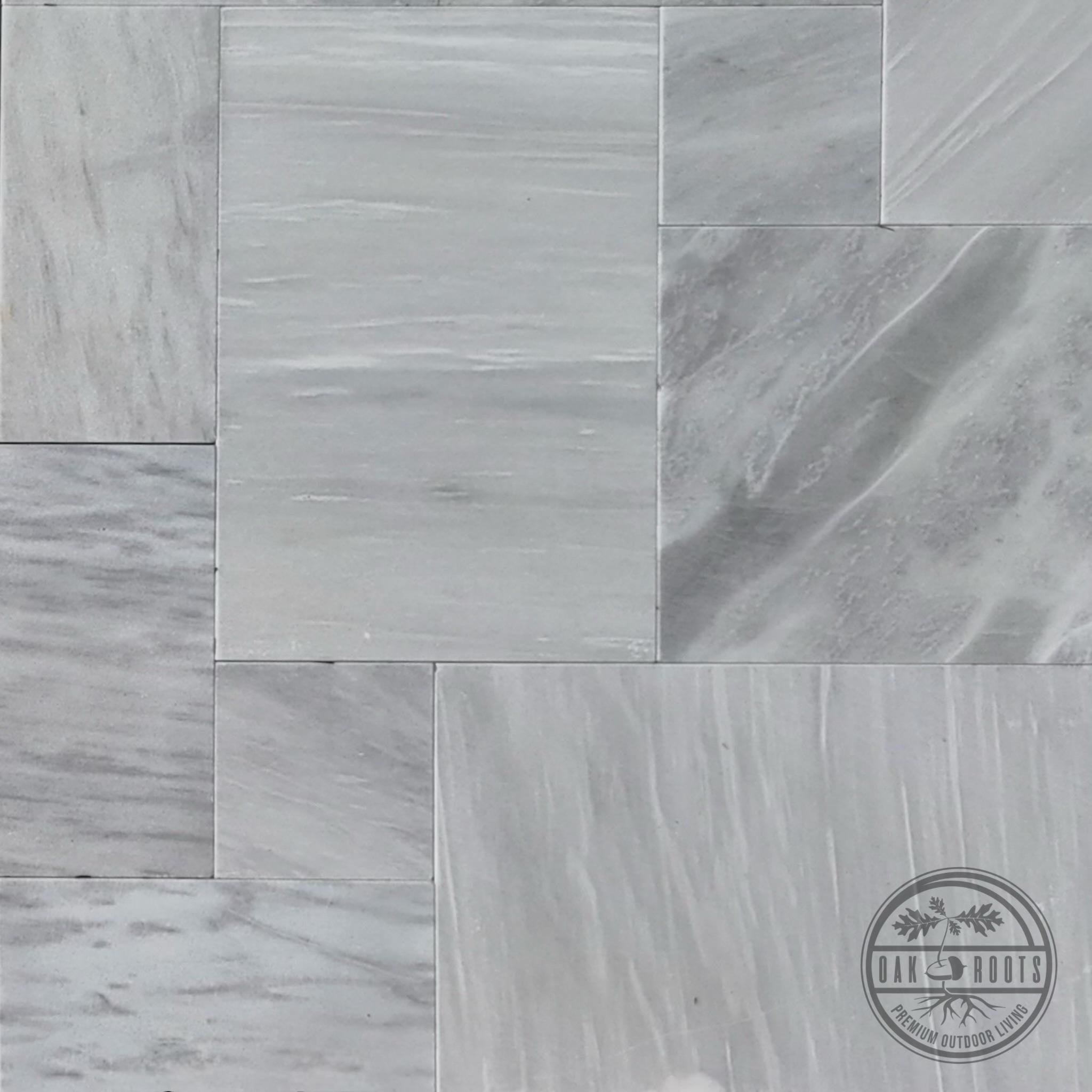Dolomite White marble paver Milan Indiana