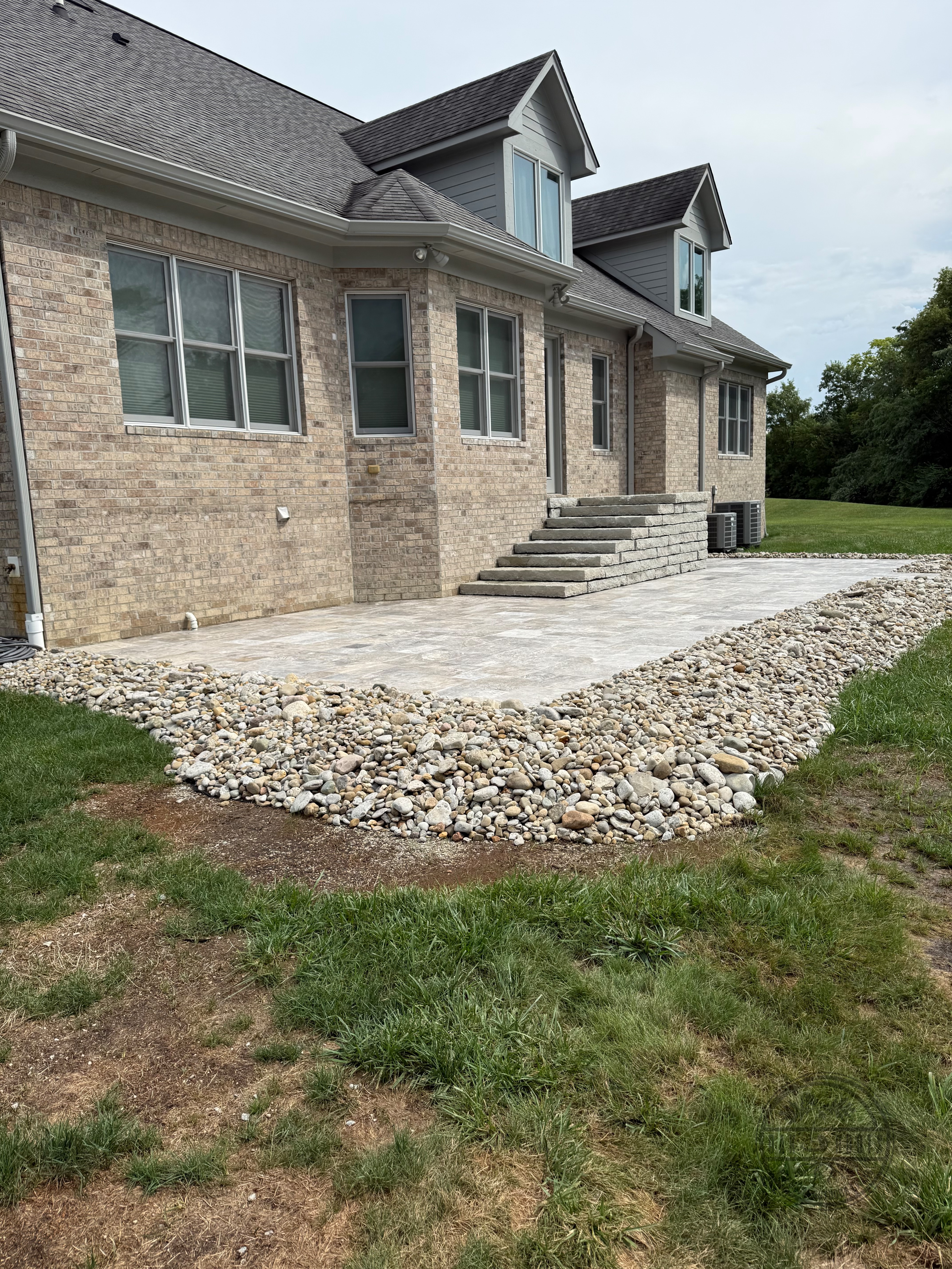 Paver patio Indiana