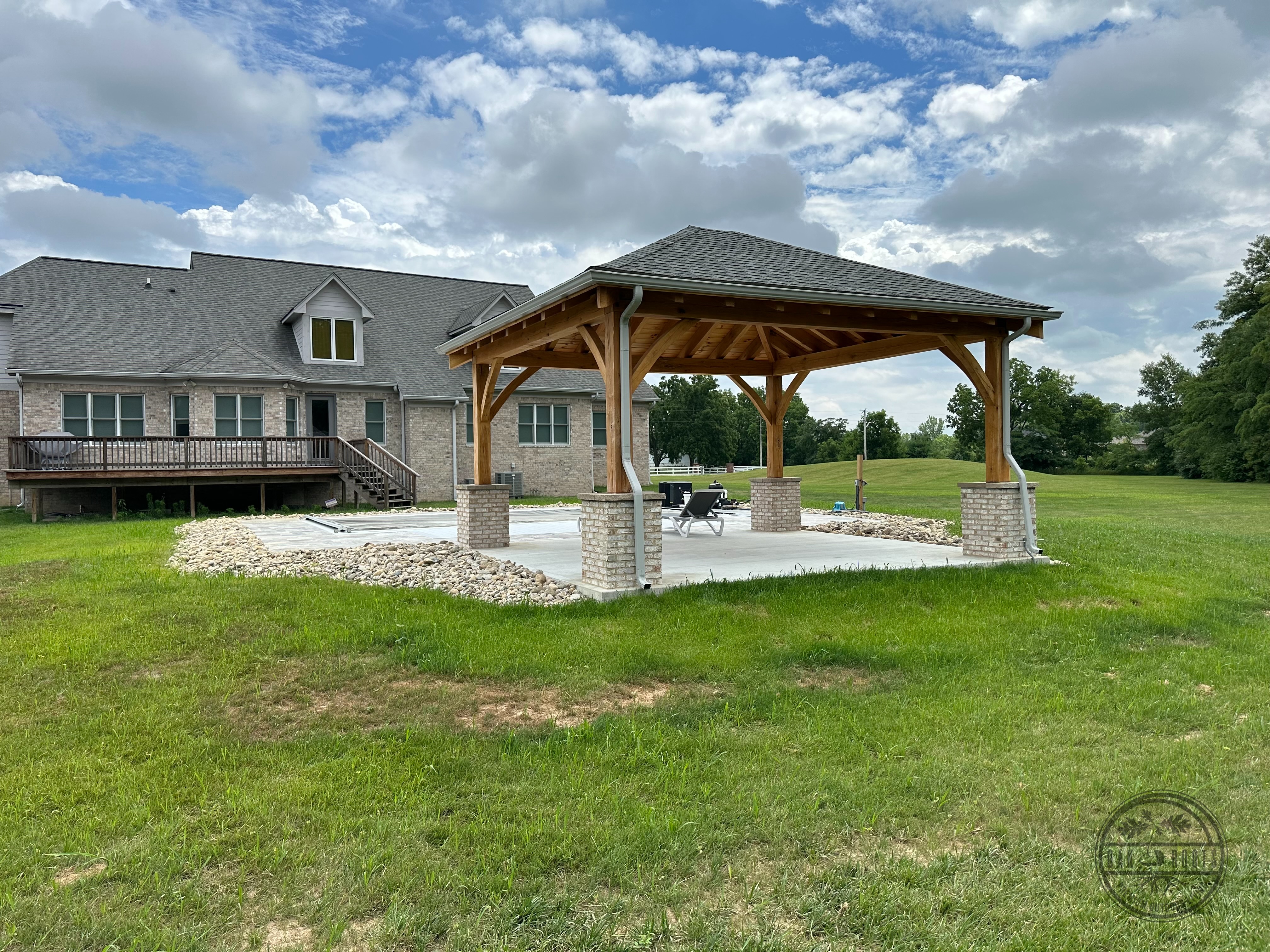 Premium pavilion project by Oak Roots LLC Milan Indiana