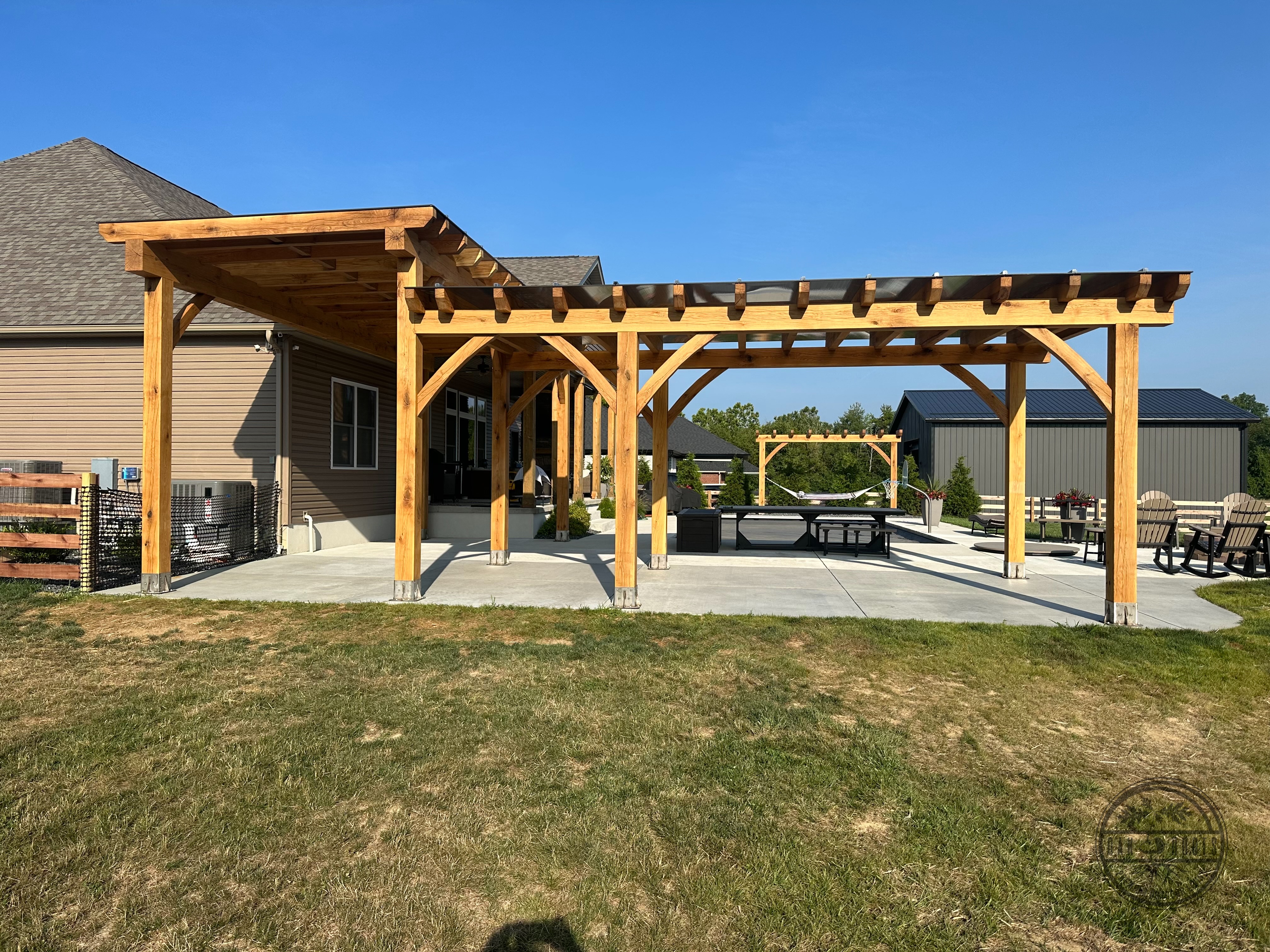 Custom Timber Frame Pergolas